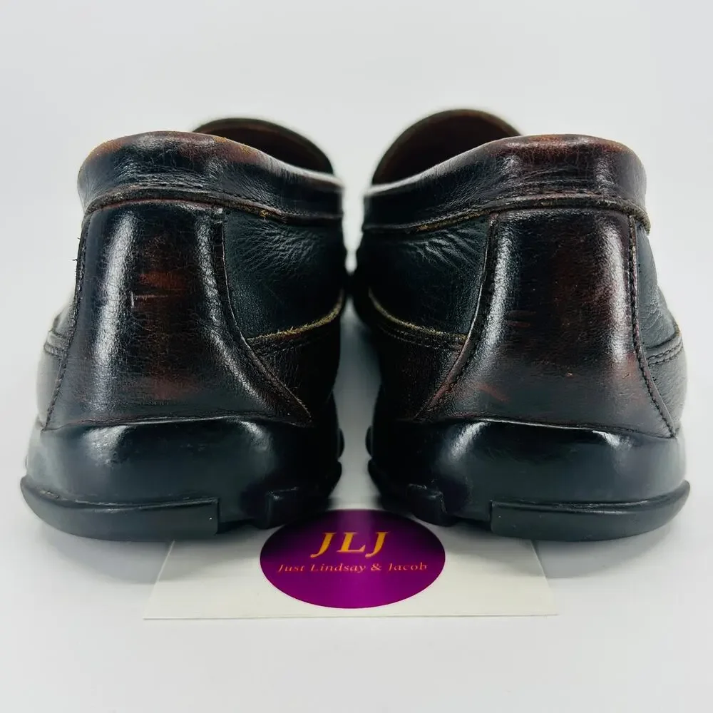 Allen Edmonds Men's Boulder Leather Venetian Driving Moccasins Size 13 3 E (EEE)